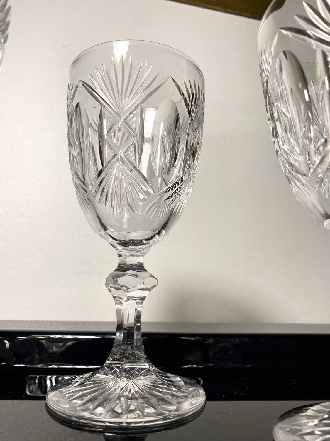 Verre à eau Le Creusot  / Voneche 19eme ciecle