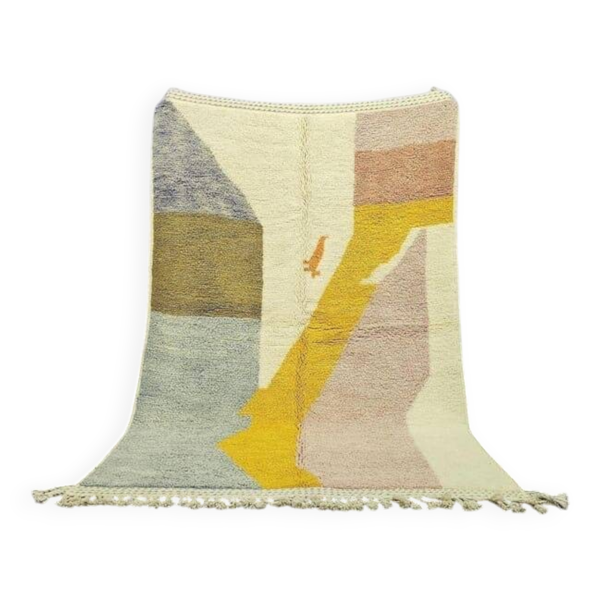 Beni Mrirt rug, handmade, traditional, size 150 x 250 cm.