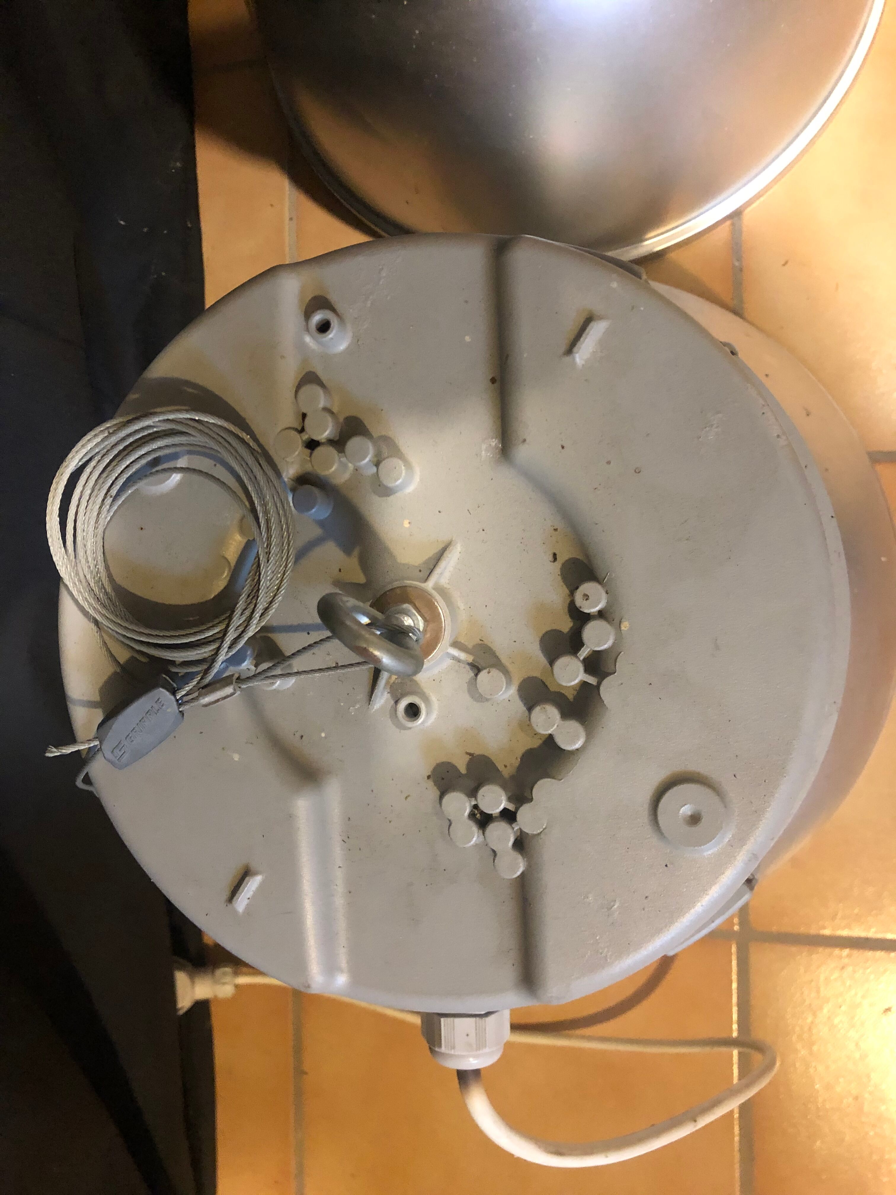 Industrial lamps 70s