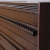 Vintage 1960s wooden chest of drawers with italian design