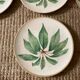 Handcrafted decorative ceramic plates