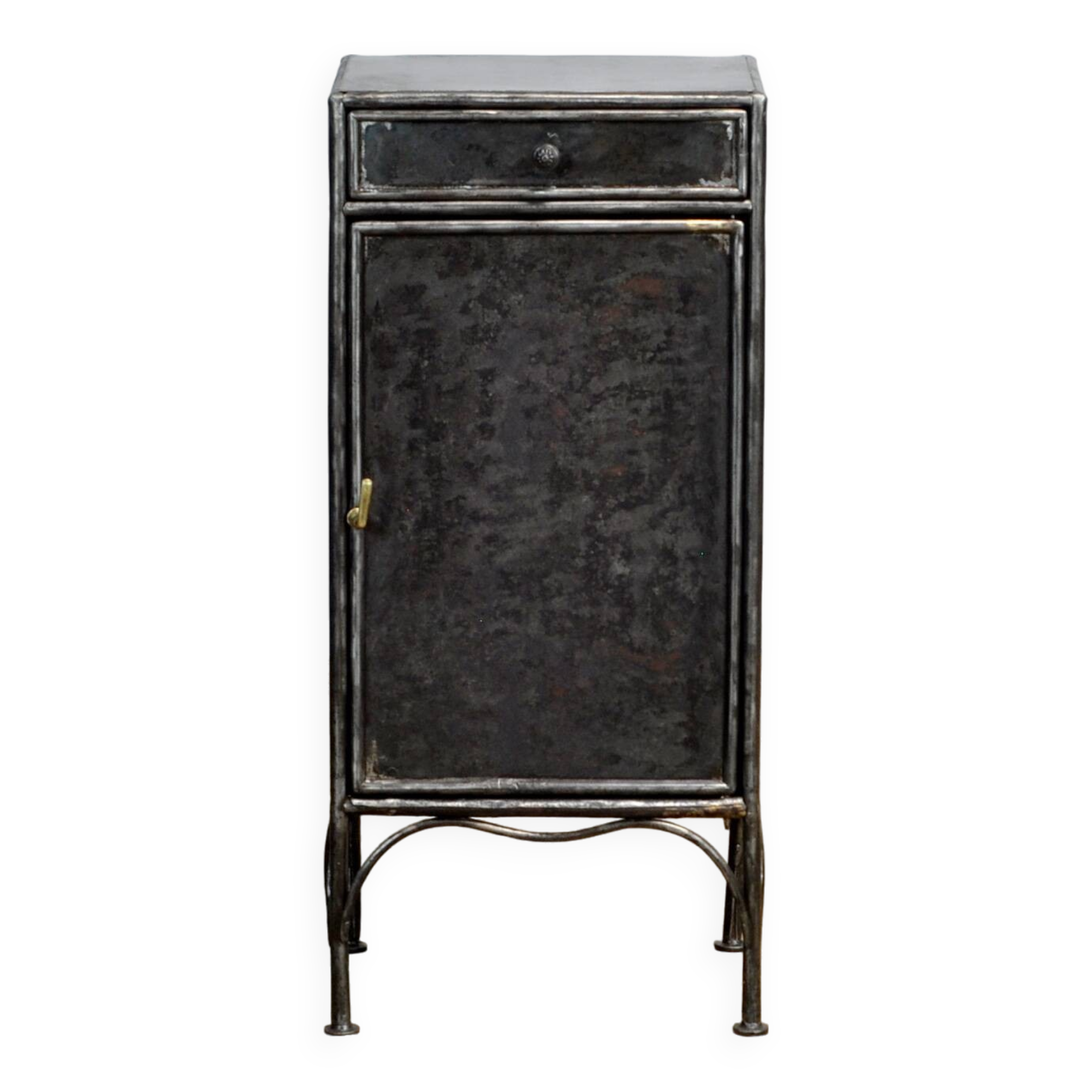 Table de Chevet en Fer, 1920s