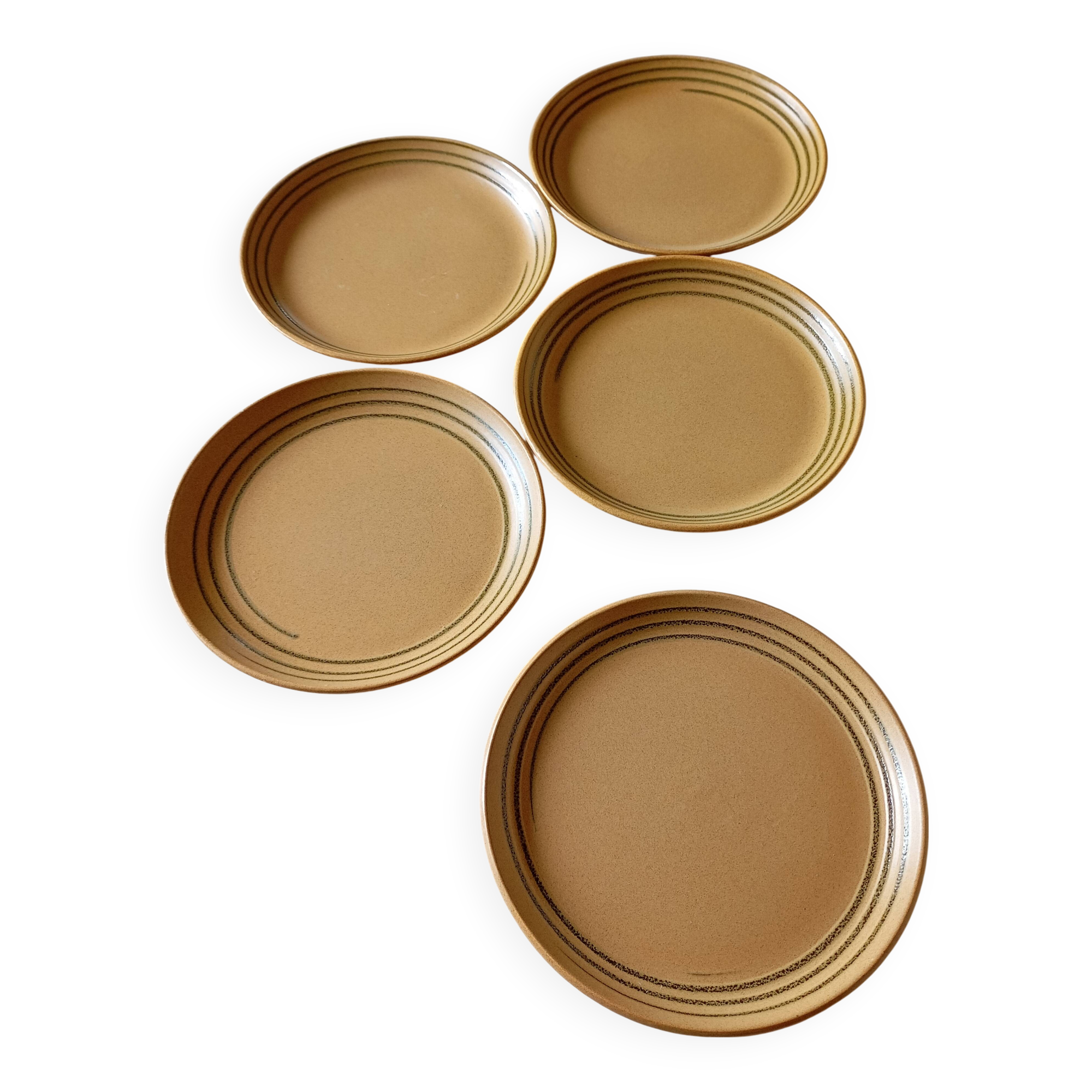 Sarreguemines "Chaumière" dinner plates