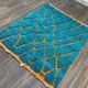 Tapis beni ouraine fait main traditionnelle taille 140 x 260 cm