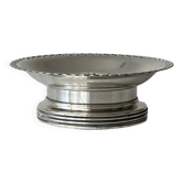 Silver-plated COQUILLOR butter dish