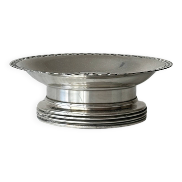 Silver-plated COQUILLOR butter dish
