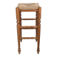 Tabouret de bar Mid Century Tabouret rustique Vintage Jonc tressé Jonc Tabo