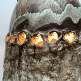 Brutalist ceramic pendant from the mid-century modern period by Judi Kunst.