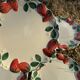 Longchamp antique strawberry barbotine plates