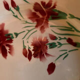 Set of 3 flat plates Sarreguemines