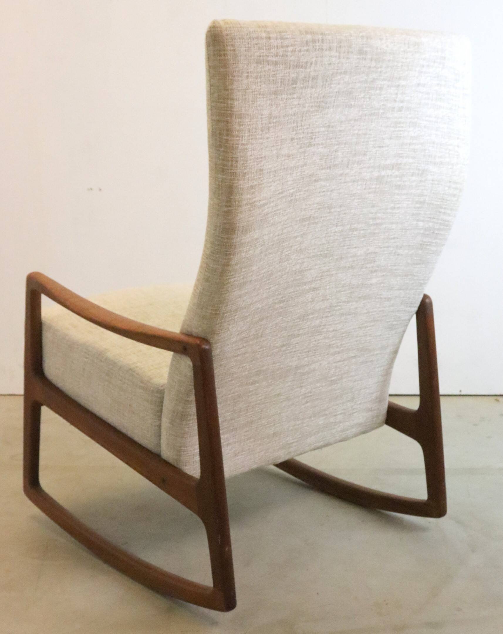 Ole Wanscher pour France & Son rocking chair 'Ulfborg' vintage