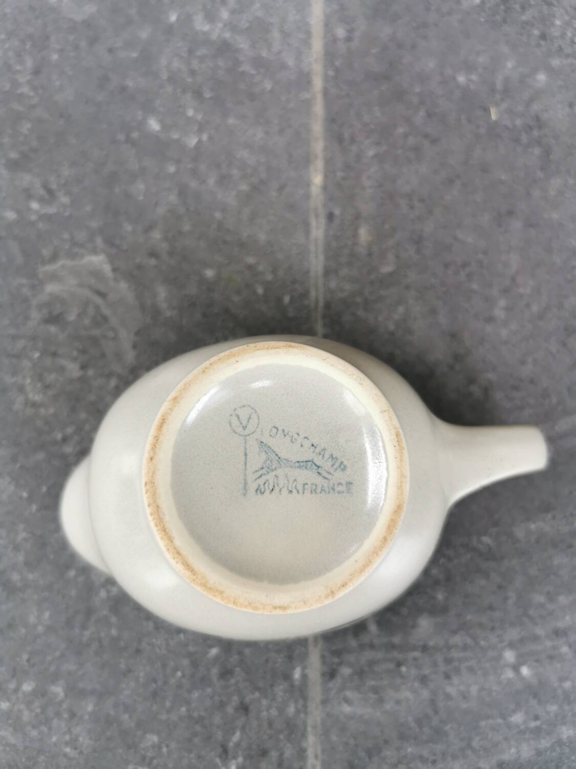 Service à poisson vintage signé Longchamp