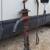 Red Copper Garden Well Pump 19th