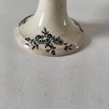 Fine earthenware bowl on a pedestal base – Grigny factory, circa 1830–1860