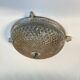 Large glass wall light 1950 vintage transparent old light fixture