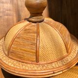 Panier or village do in rattan and wicker