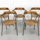 Vintage 4455 dining chair by Niko Kralj, 1970s
