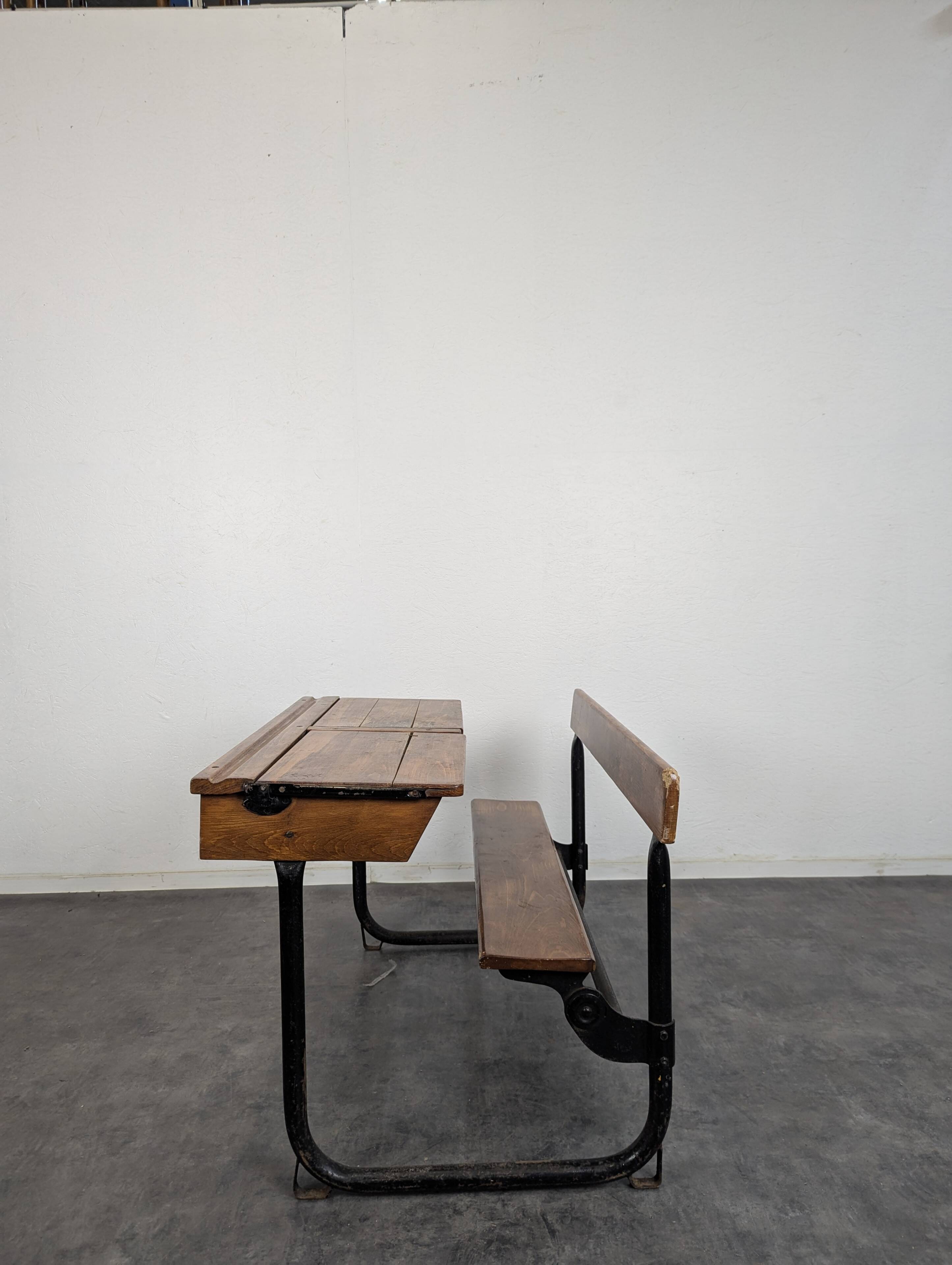 Modernist school desk