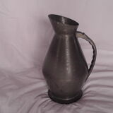 Tin pitcher vase of the manor