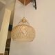 Suspension verre vintage