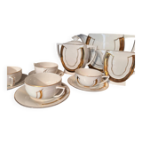 Service à thé ancien en porcelaine – estampillé jmporte de tchecoslovaquie