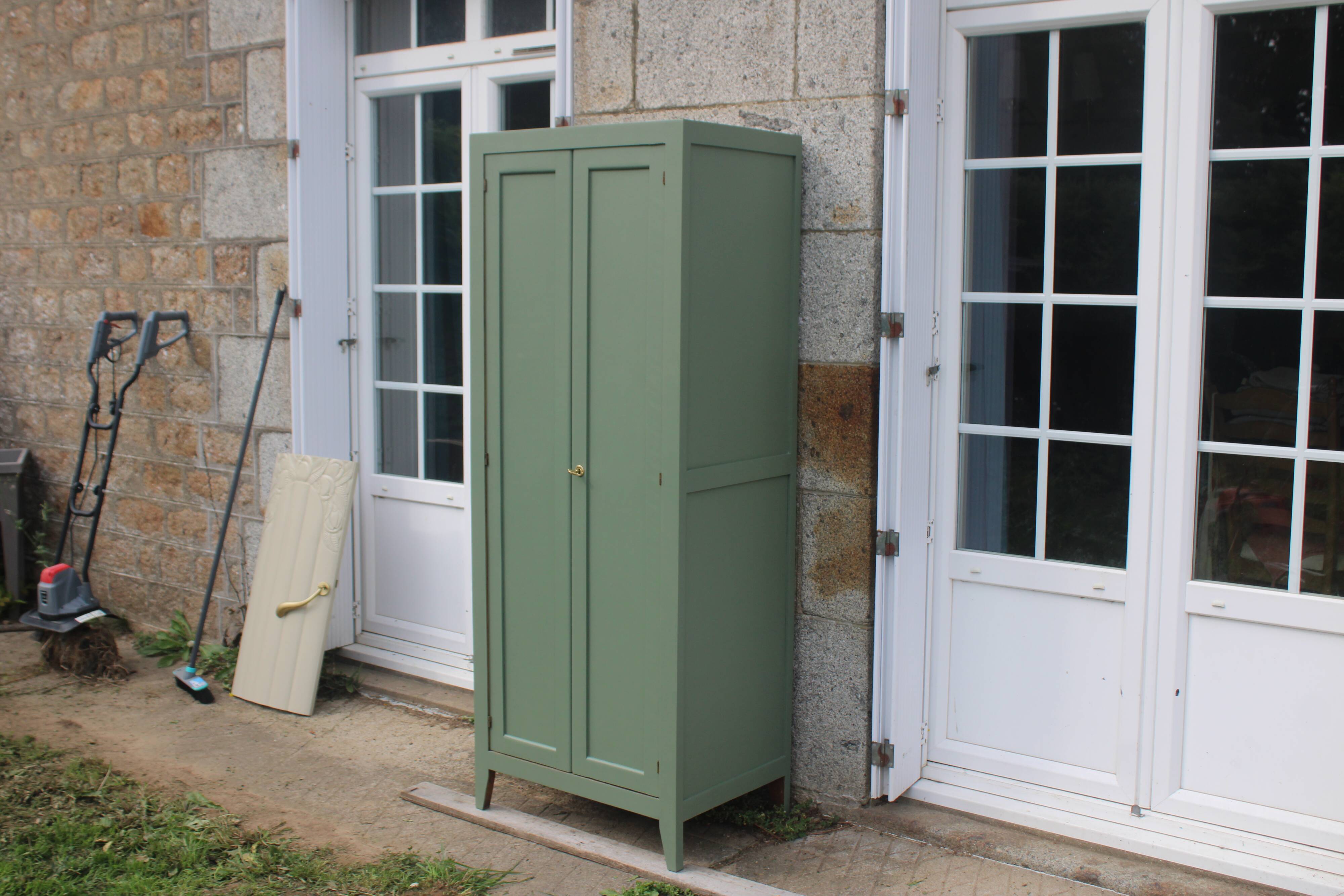 Renovated vintage Parisian wardrobe