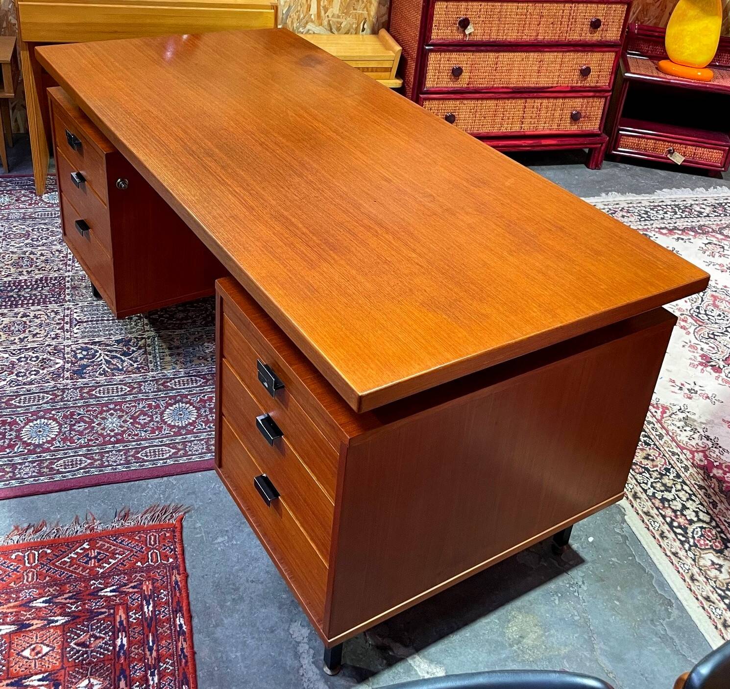 Bureau vintage par Jacques Hitier années 50