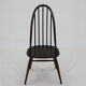 Set of 6 dining windsor chairs by Lucian Ercolani, italy, 1960