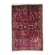Handmade antique Persian Sarouk rug 97cm x 151cm 1920s