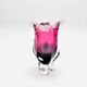Vase - Sommerso - Josef Hospodka - Fuchsia & Prussian Blue Smoke, 1960s