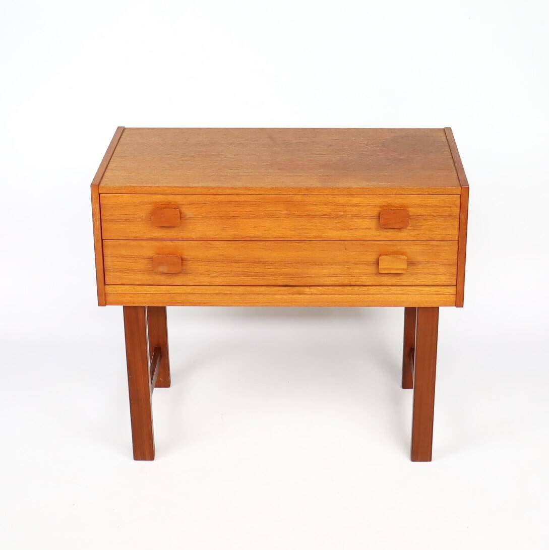 Commode scandinave en teck