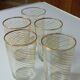 Cinq verres années 50