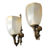 Pair of Art Deco wall sconces