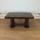 Massive and expandable art deco brutalist table