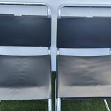Paire de chaises MR 10 avec lacets Mies Van der Rohe, Knoll International