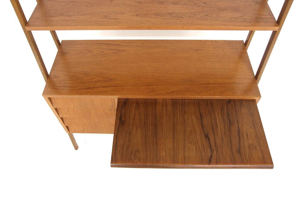 Secrétaire scandinave en teck, Suède, 1960