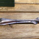 Sugar tongs in silver metal