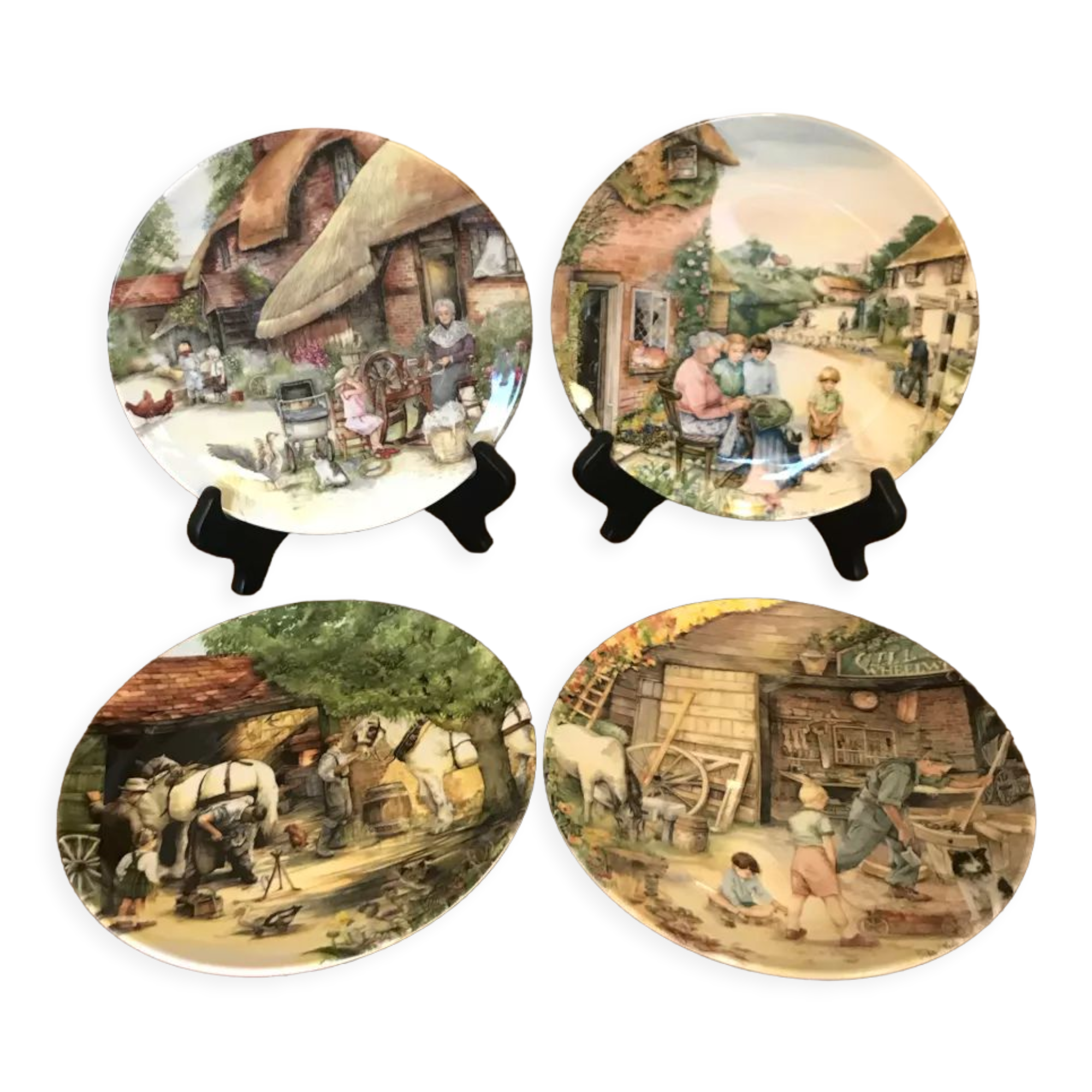 Royal Doulton Collection Plates Lot