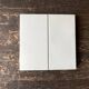 Wooden wallet triptych bathroom mirror 78cm x 38cm