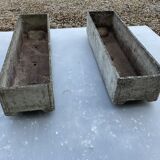 2 planters eternit