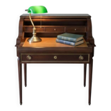 Louis XVI Style Cylinder Desk in Mahogany