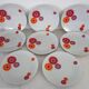 8 Flat Plates Seltmann Weiden West Germany 70s