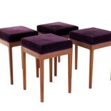Set of 4 vintage stools 'Egglham'