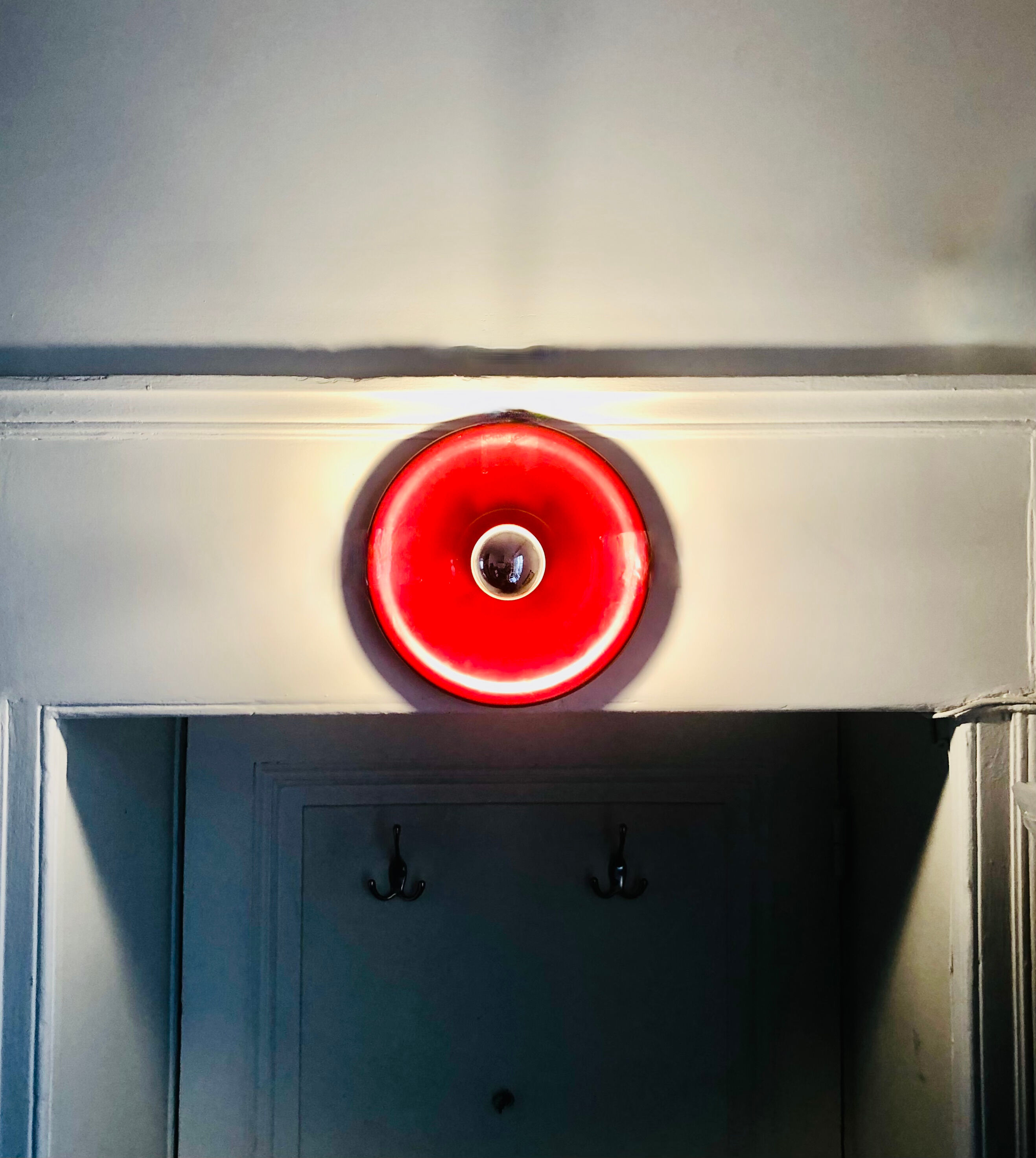 Vintage wall or ceiling lamp, Targetti Sankey, 1970s