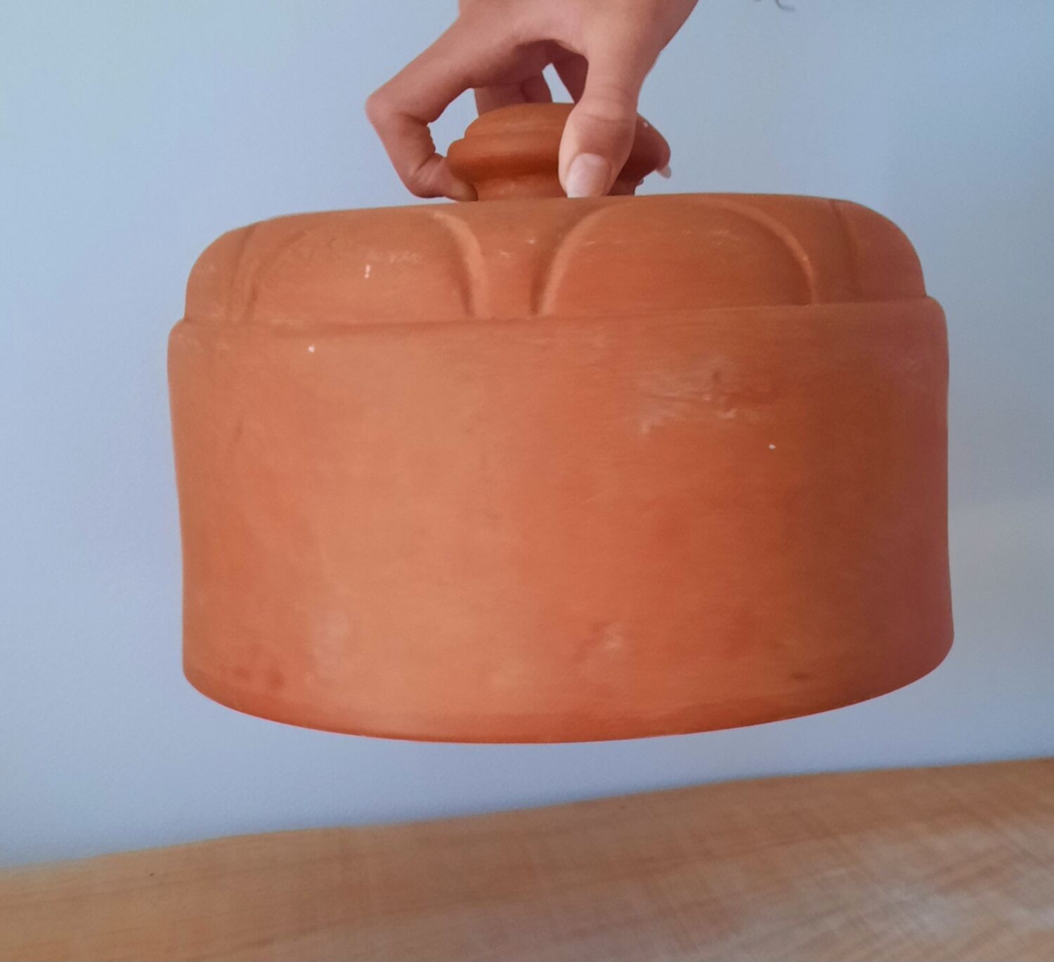 Terracotta butter bell