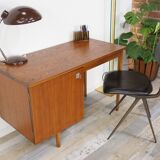 Teak desk 50s - 60s by CombinEurop