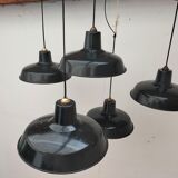 Set of 5 hanging lamps