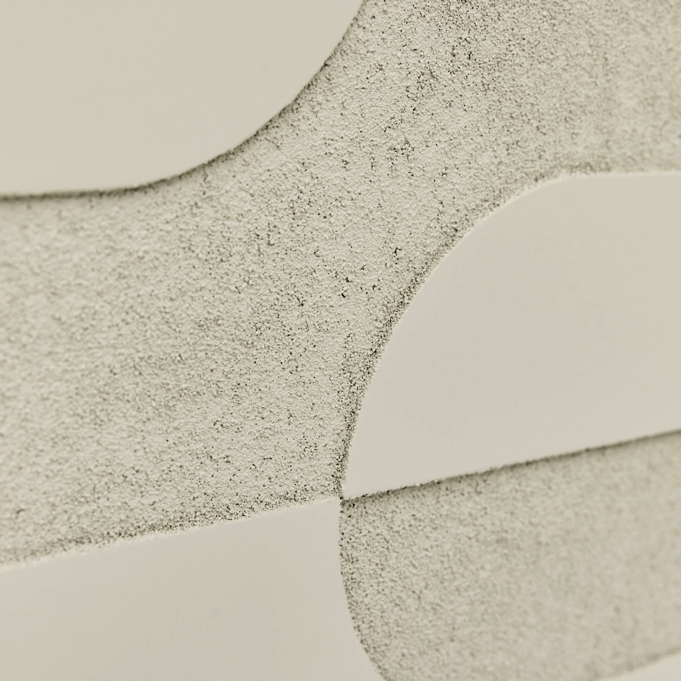 Vintage sideboard with handmade relief surface, metal, Germany, 1960s