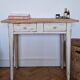 Dressing table or Console or Patinated desk