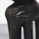 Antique Folk Art Colonial Elephant Side Table / Pedestal